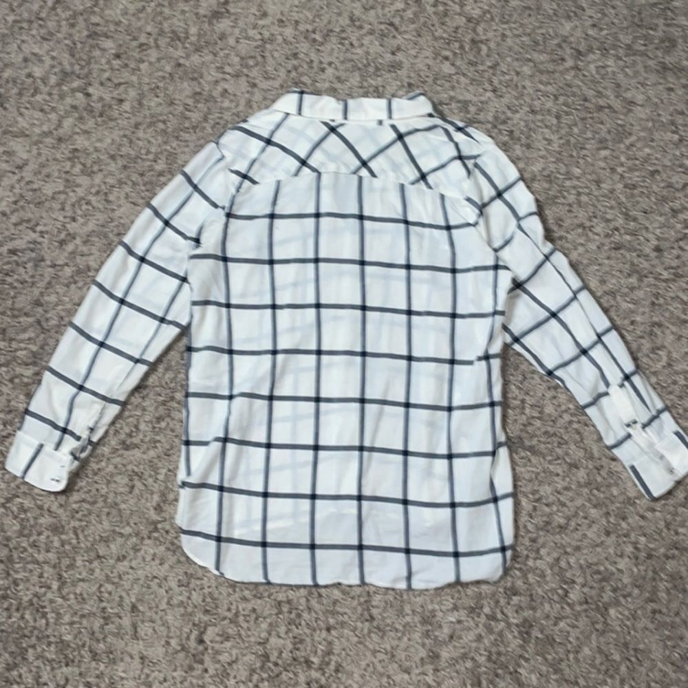 Talbots Longsleeve Checkered Buttondown - image 3